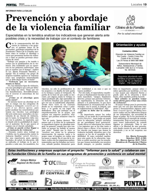 Pagina 23 de Noviembre 2013