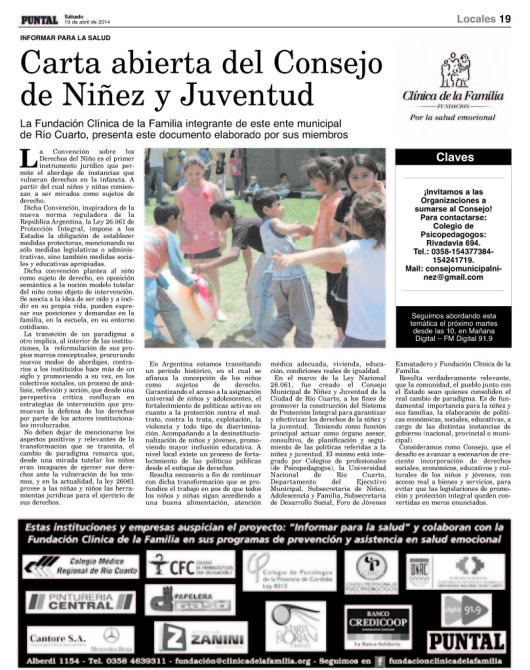 Pagina 19 de abril 2014